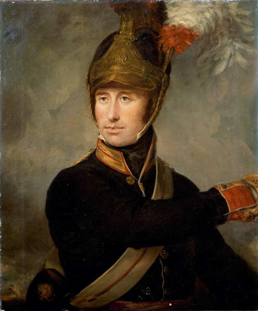 Detail of Captain William Tyrwhitt Drake, Royal Horse Guards, c.1815 by English School