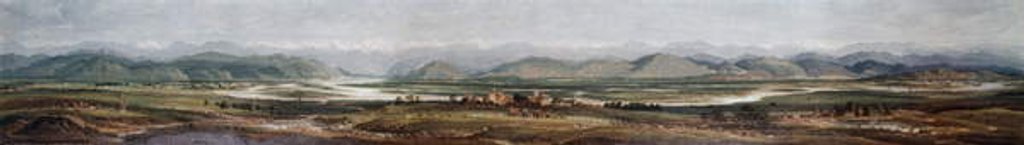 Detail of March of Francis Marquess of Hastings 1814-15 by Colonel Charles Joseph (attr. to) Doyle