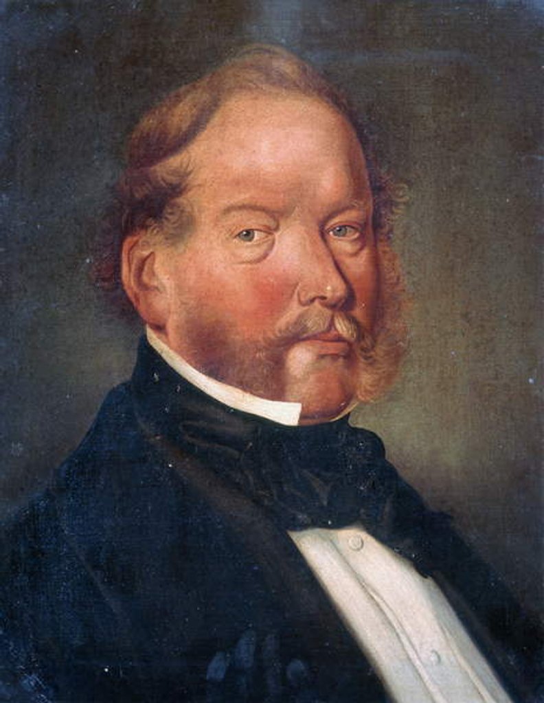 Detail of Dr. James Graham MD, Superintending Surgeon, Bengal Medical Establishment, c.1857 by English School