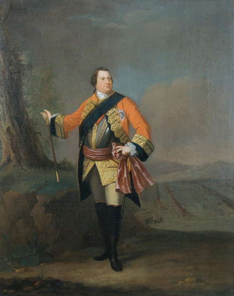 Detail of William Augustus Duke of Cumberland, c.1750 by David Morier