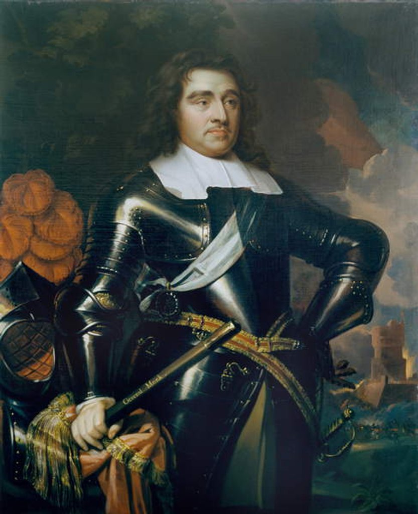 Detail of General George Monk 1st Duke of Albemarle, c.1665 by Samuel (after) Cooper