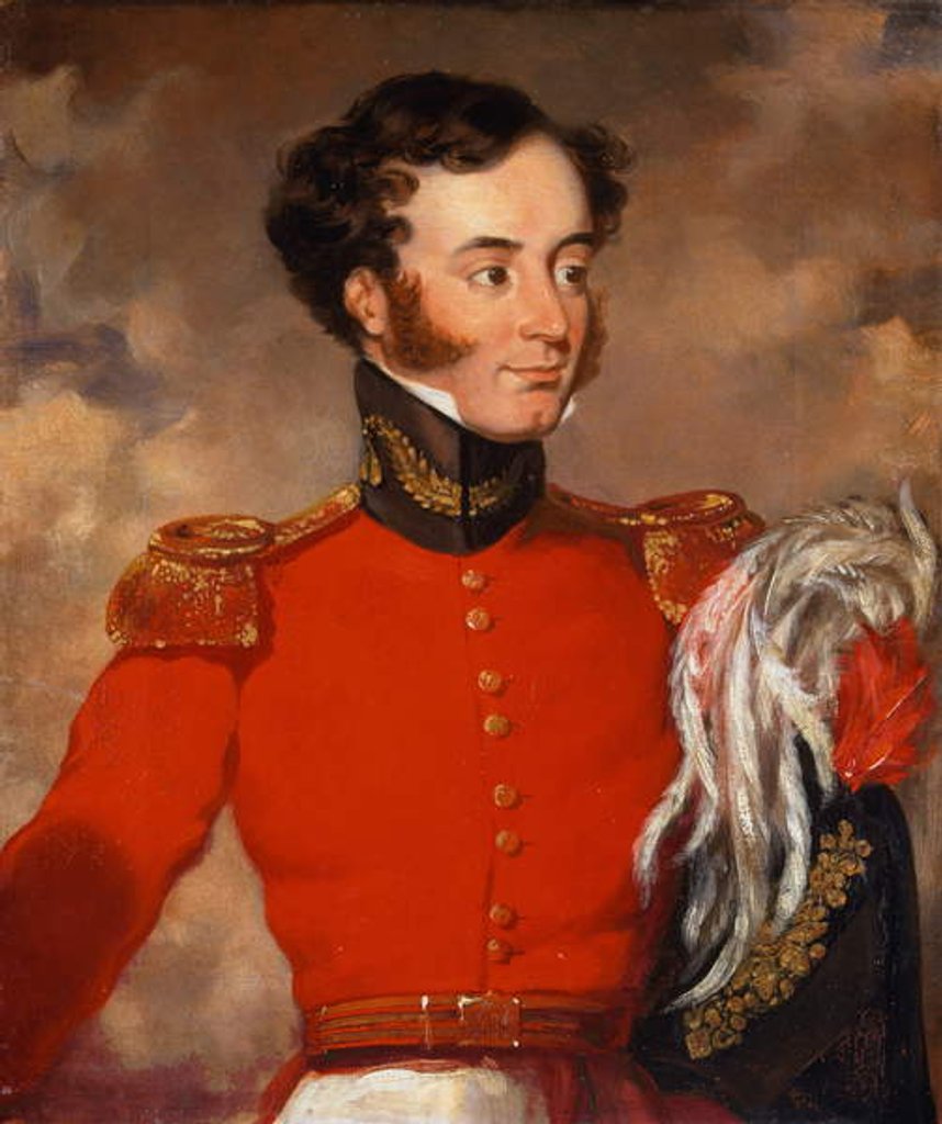 Detail of Captain Bulstrode Bygrave c.1838 by English School