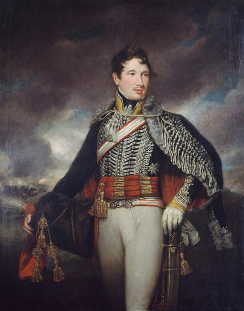 Detail of Lieutenant Andrew Finucane, 10th Light Dragoons, 1811 by James Northcote