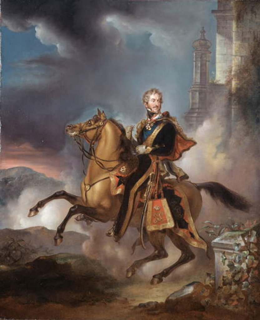 Detail of Lieutenant General Henry William Paget c.1815 by Peter Eduard Stroehling