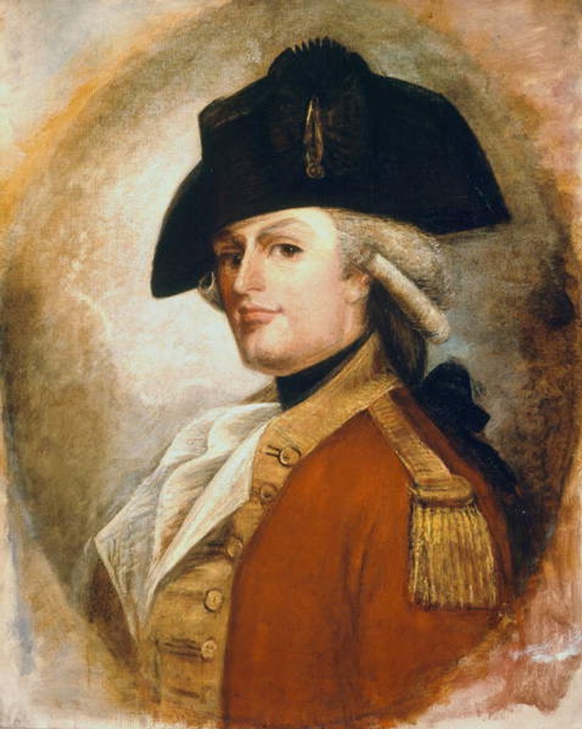 Detail of Captain William Raymond, 22nd Regiment of Foot, c.1790 by G.F. Chester
