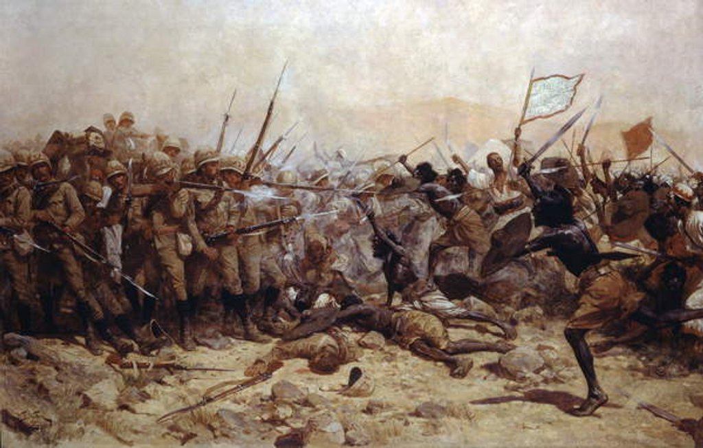 Detail of The Battle of Abu Klea, 17th January 1885, 1896 by William Barnes Wollen