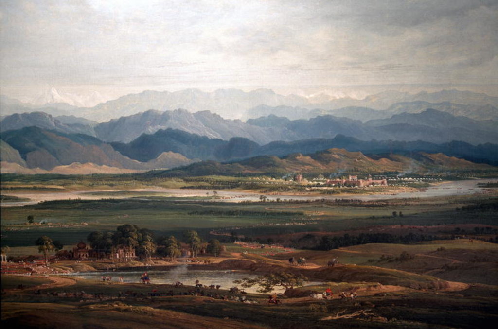 Detail of March of Francis Marquess of Hastings 1814-15 by Colonel Charles Joseph Doyle