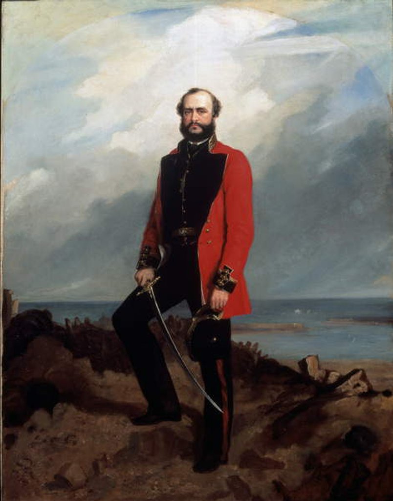 Detail of Major-General Charles Ashe Windham Coldstream Guards by Charles Couzens
