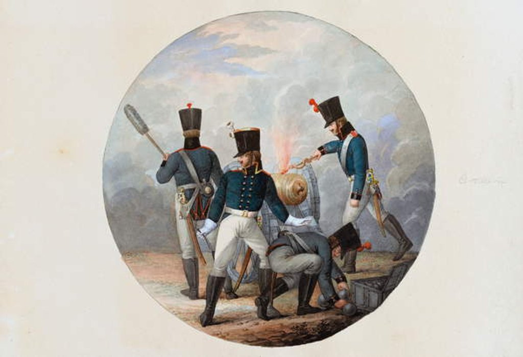 Detail of Artillery, c.1807 by English School