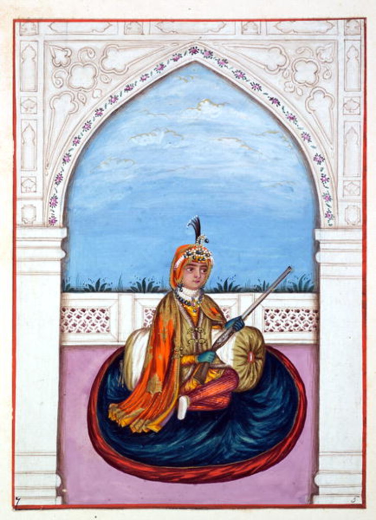 Detail of Maharajah Dulip Singh by Indian School