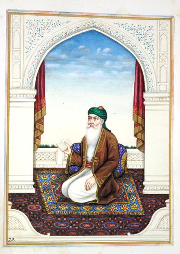 Detail of Fakir Syad Nur-o-Deen by Indian School