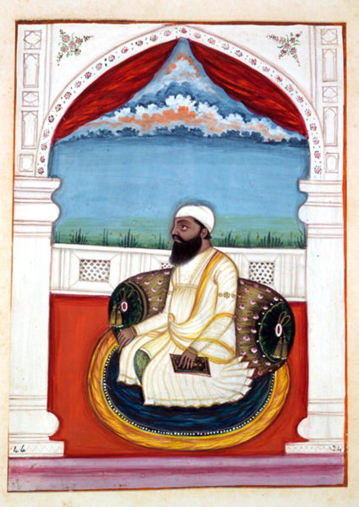 Detail of Sheikh Mohi-od-deen by Indian School