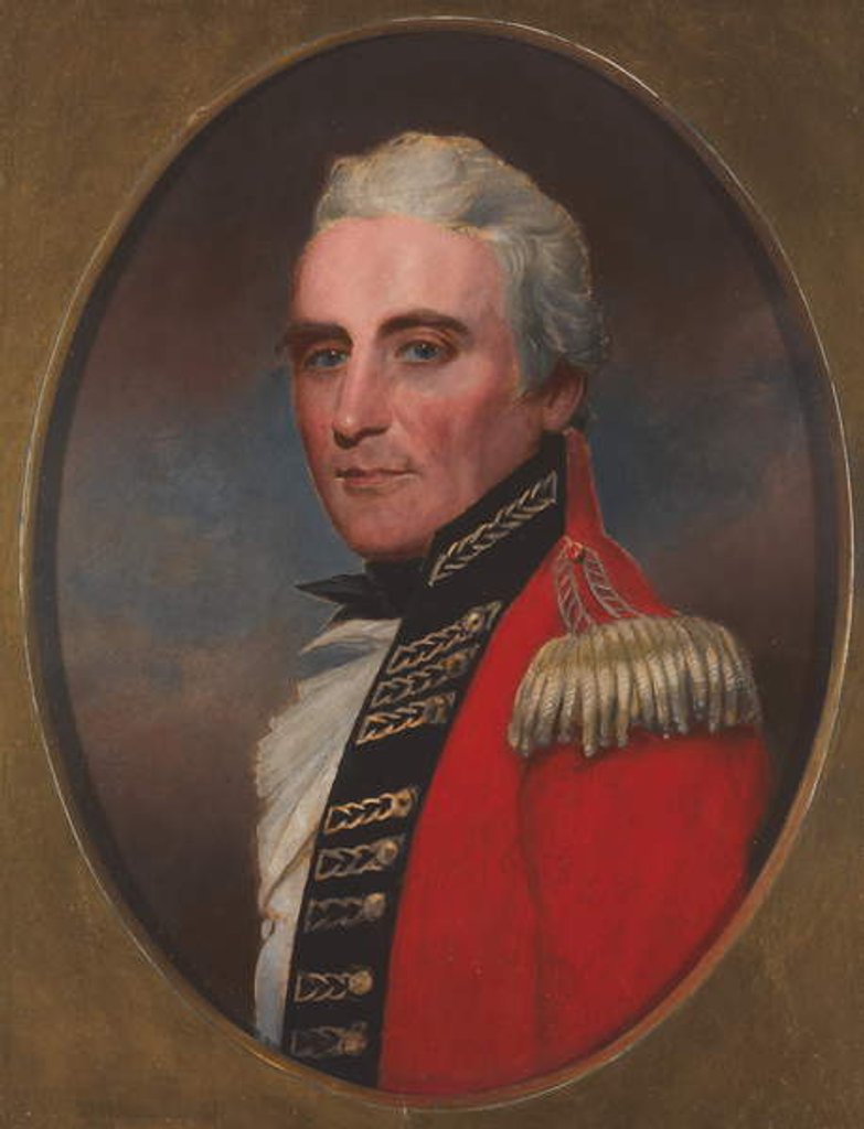 Detail of Colonel Henry Imlach, Military Auditor General, Bengal, 1800 circa by Unknown Artist