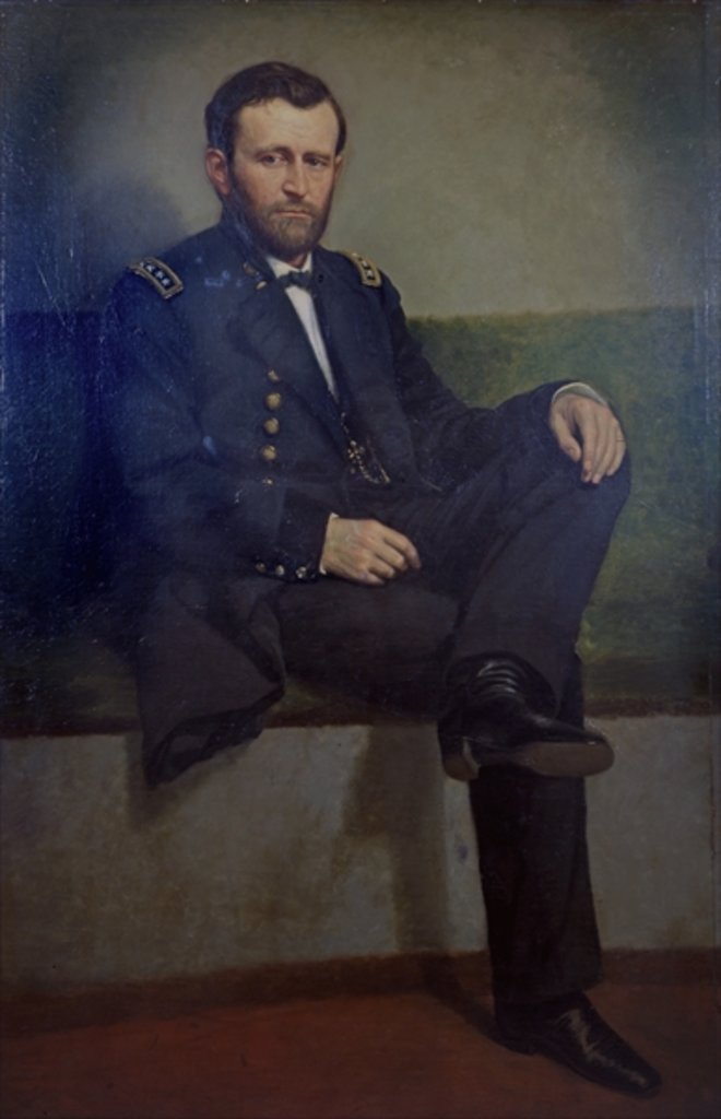 Detail of General Ulysses S. Grant by George Peter Alexander Healy