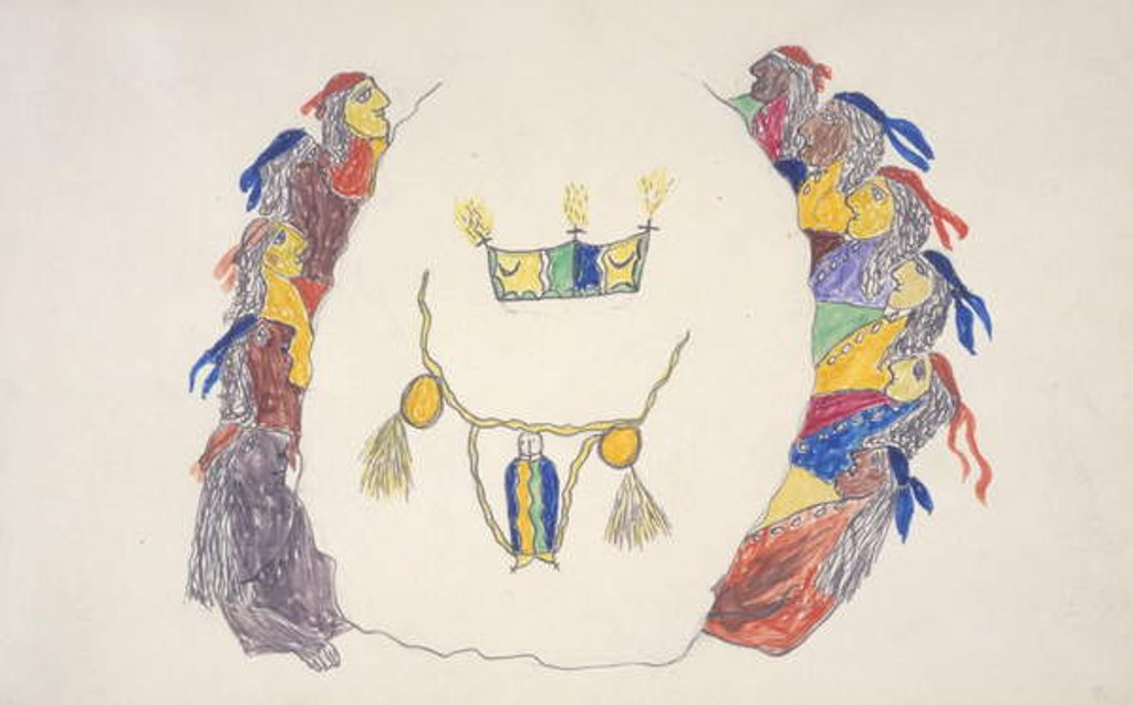 Detail of Meeting by Frederick Gokliz