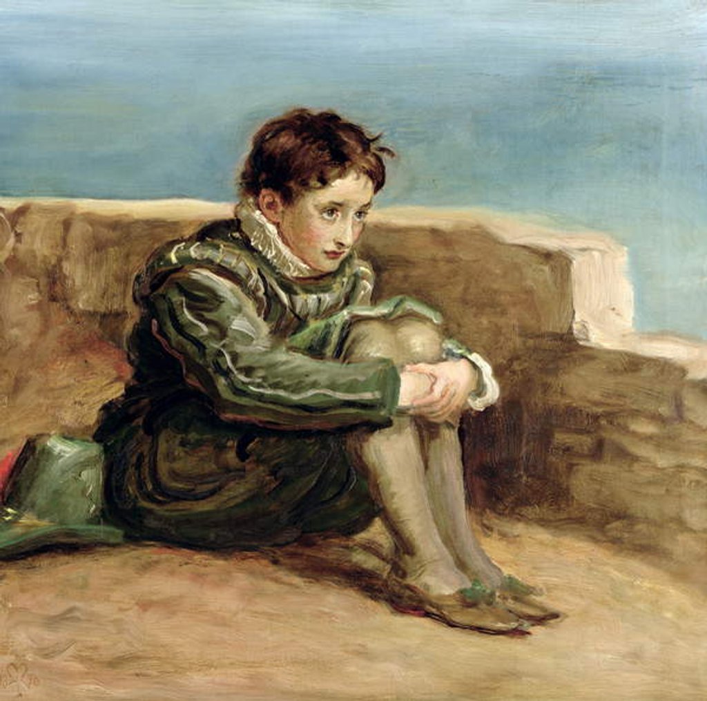 Detail of Study for 'The Boyhood of Raleigh', 1870 by John Everett Millais