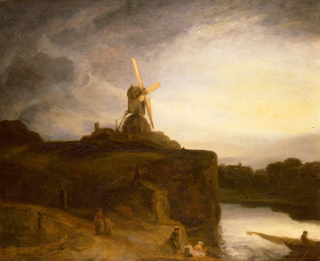 Detail of The Mill by John Crome
