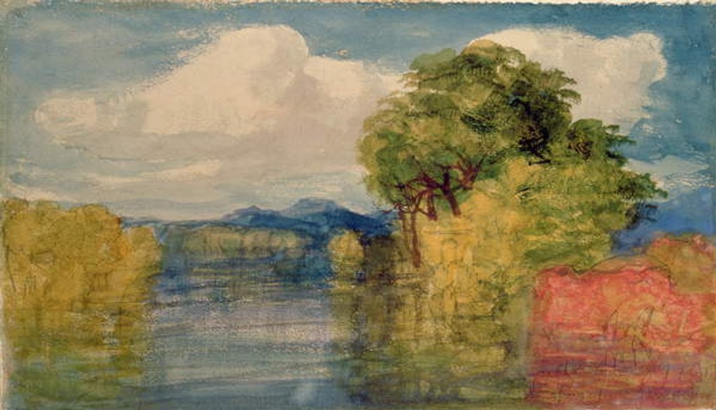 Detail of Landscape by John Joseph Cotman