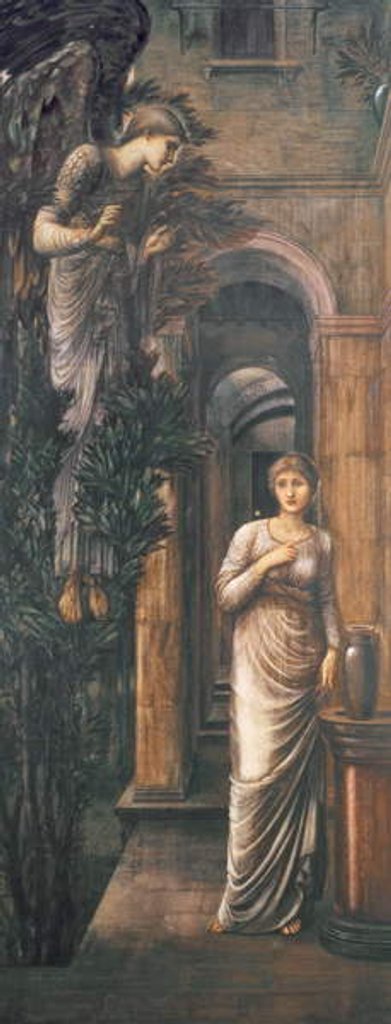 Detail of The Annunciation, 1887 by Edward Coley Burne-Jones
