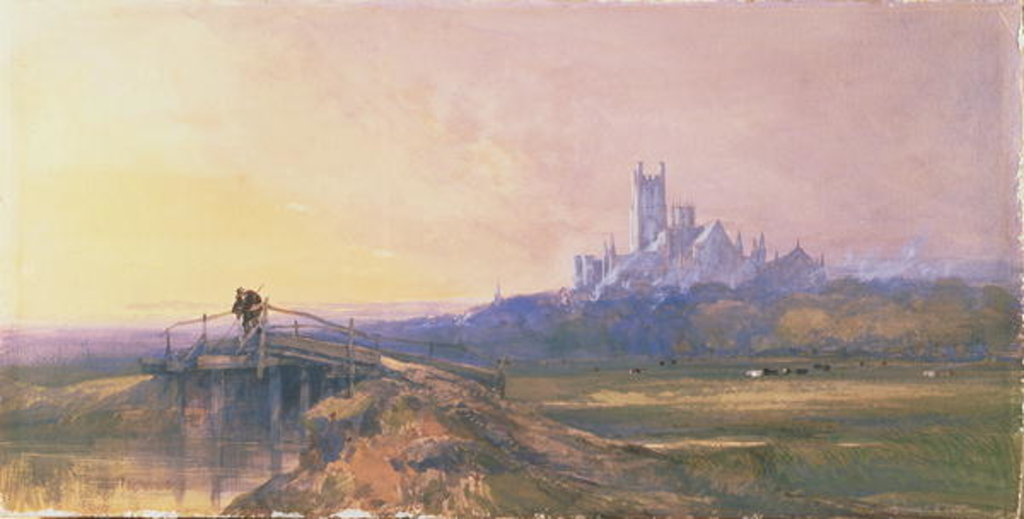 Detail of Ely Cathedral by Thomas Lound