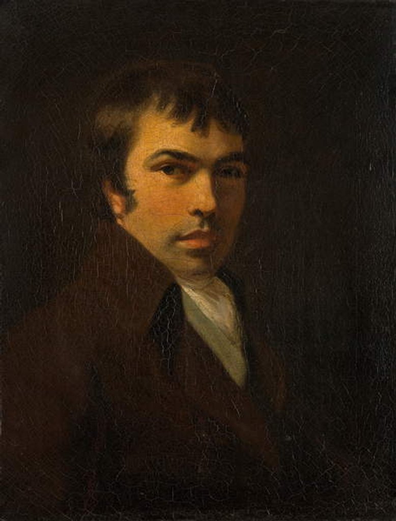 Detail of Portrait of John Crome by John Opie