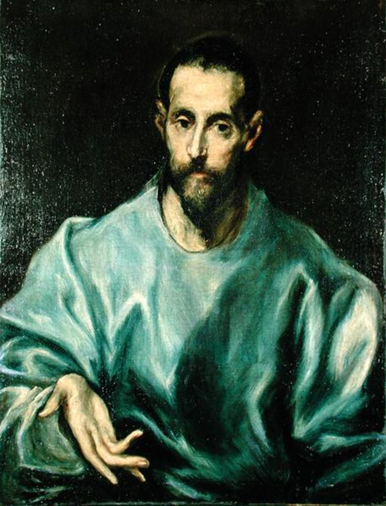 Detail of St. James the Greater by El Greco