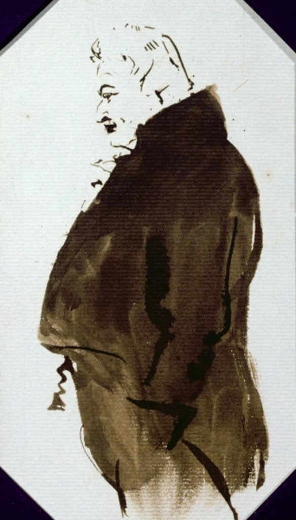 Detail of Sydney Smith c.1821 by Edwin Landseer