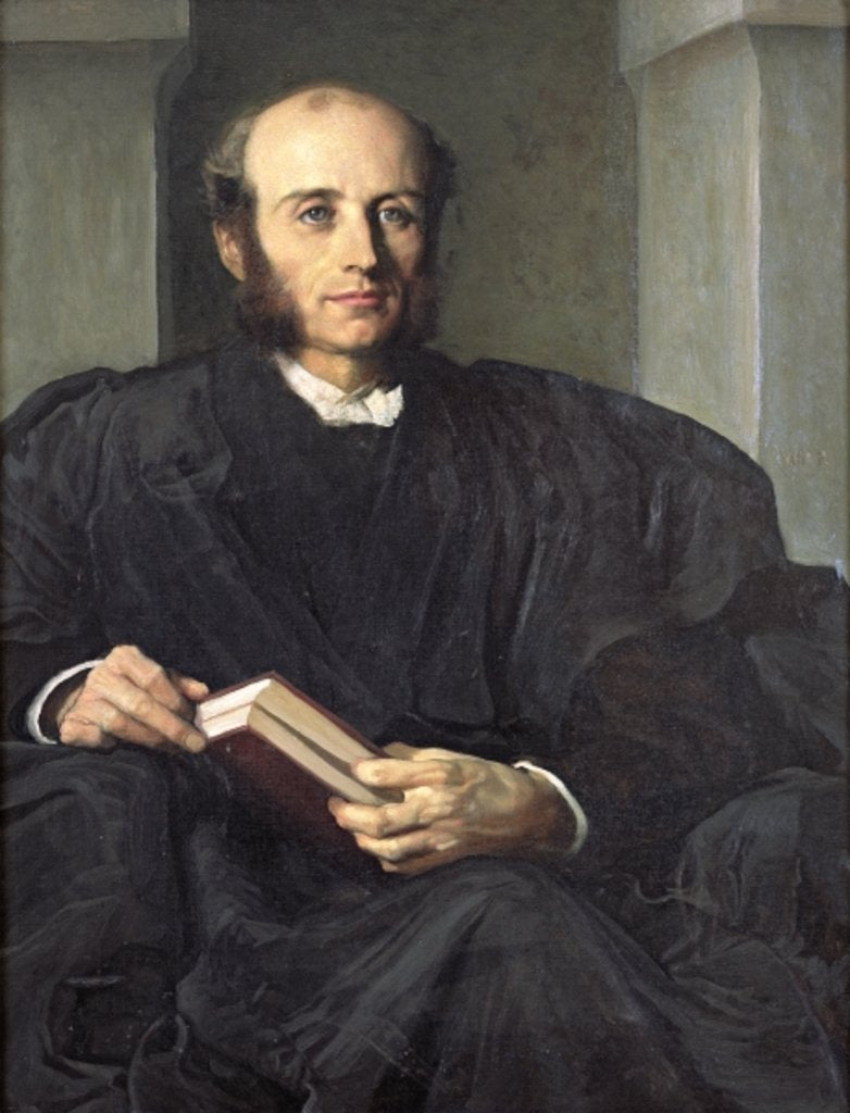 Detail of Edward Charles Wickham by William Blake Richmond