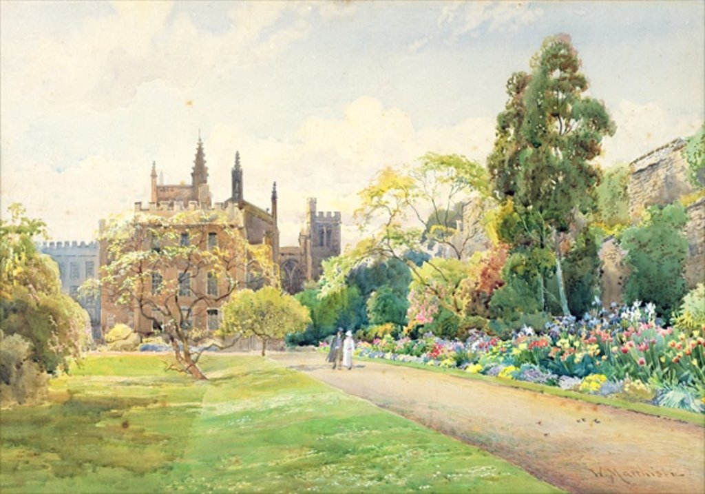 Detail of New College Border, 1918 by William Matthison