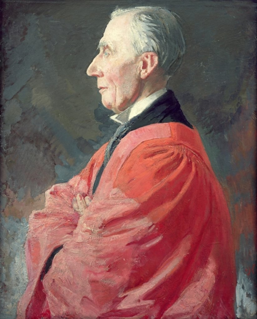 Detail of Portrait of H.A.L. Fisher by William Nicholson