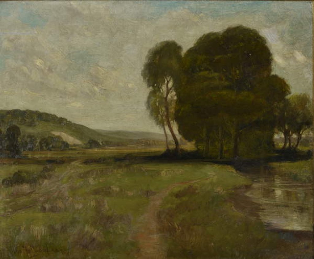 Detail of Country Scene by John Fullwood
