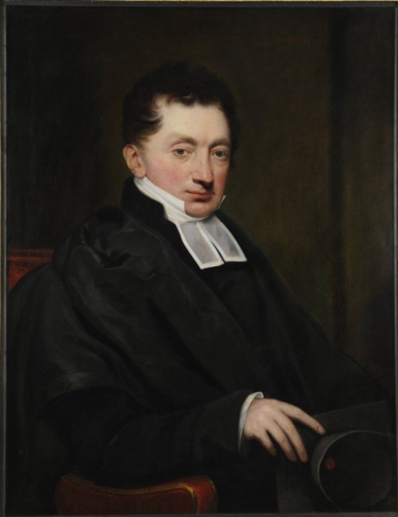 Detail of Warden P. N. Shuttleworth by Thomas Kirkby