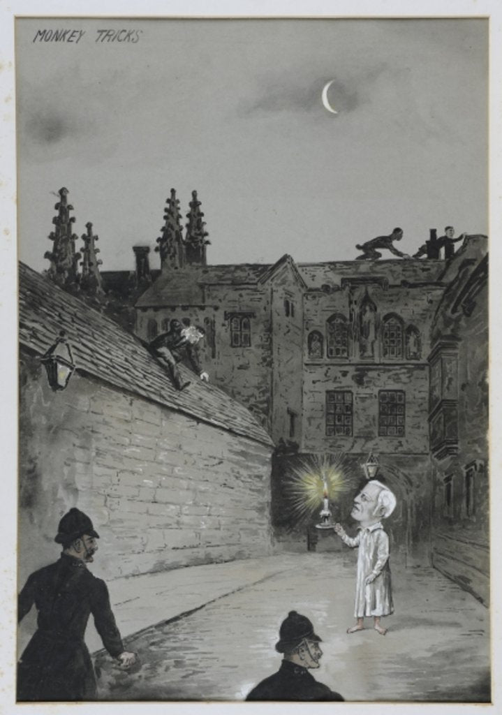 Detail of Monkey Tricks by School English