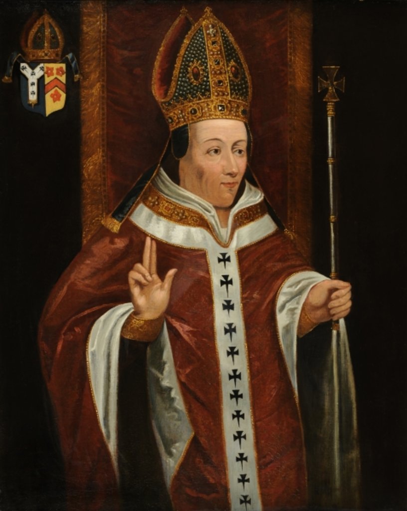 Detail of Henry Chichele, Archbishop of Canterbury by School English