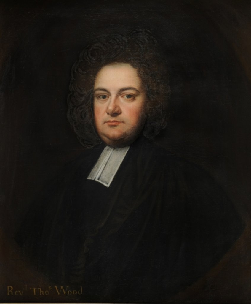 Detail of Rev. Thomas Wood by Thomas Gibson