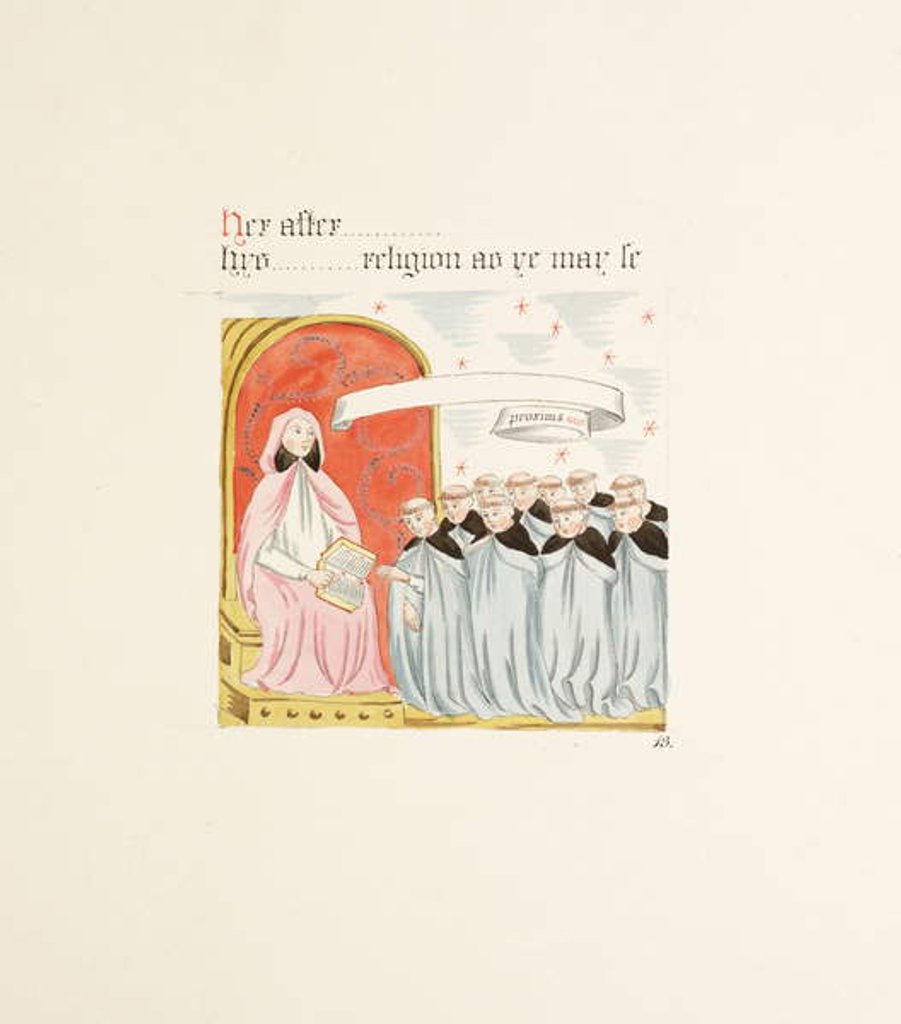 Detail of Ms. New Coll 380, f22r. The antiquities of the Cathedral Church of Saint Mary, Carlisle, drawn by Robert Carlile, 1795 by Robert Carlile