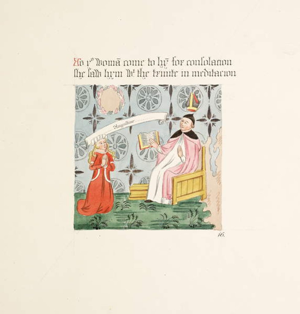 Detail of Ms. New Coll 380, f25r. The antiquities of the Cathedral Church of Saint Mary, Carlisle, drawn by Robert Carlile, 1795 by Robert Carlile