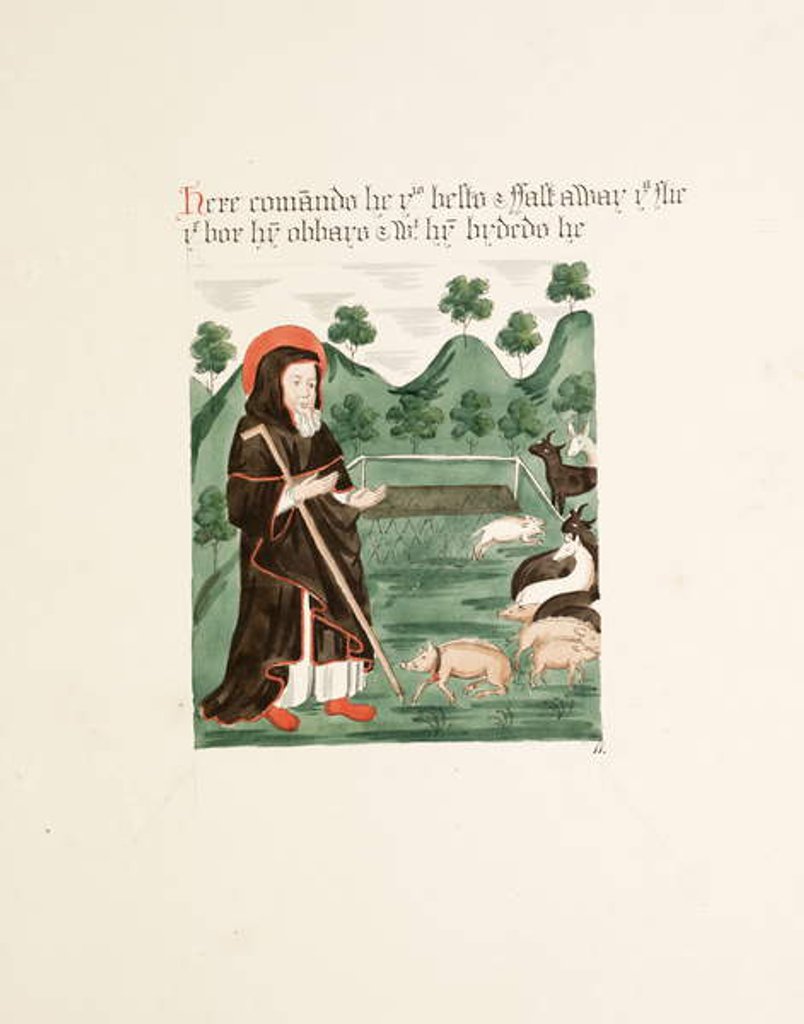 Detail of Ms. New Coll 380, f43r. The antiquities of the Cathedral Church of Saint Mary, Carlisle, drawn by Robert Carlile, 1795 by Robert Carlile