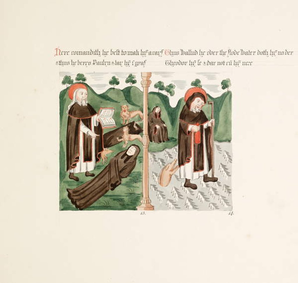 Detail of The antiquities of the Cathedral Church of Saint Mary, Carlisle, 1795 by Robert Carlile