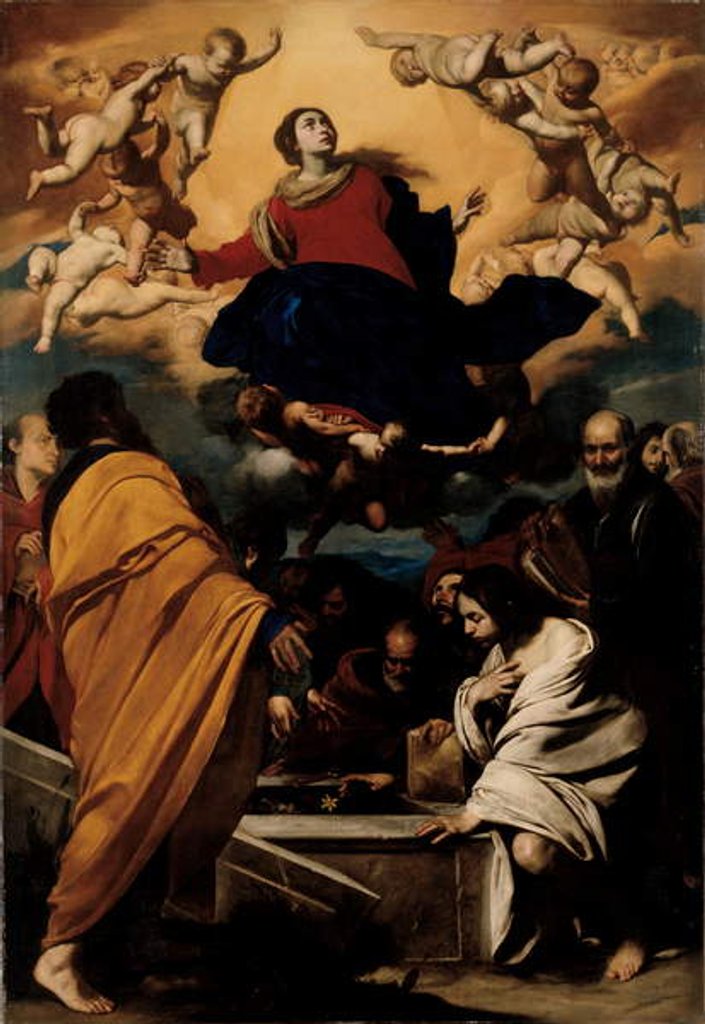 Detail of The Assumption of the Virgin, c.1630-1635 by Massimo Stanzione