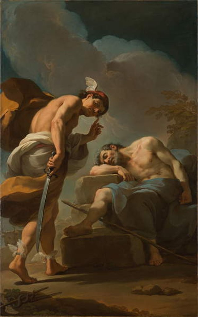 Detail of Mercury About to Behead Argus, c.1770-1775 by Ubaldo Gandolfi
