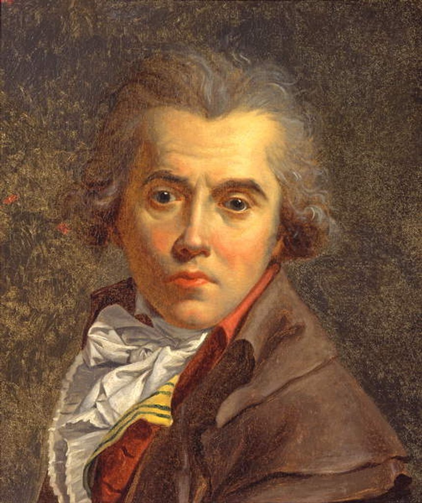 Detail of Jacques-Louis David, c.1790-1818 by Jacques Louis (studio of) David