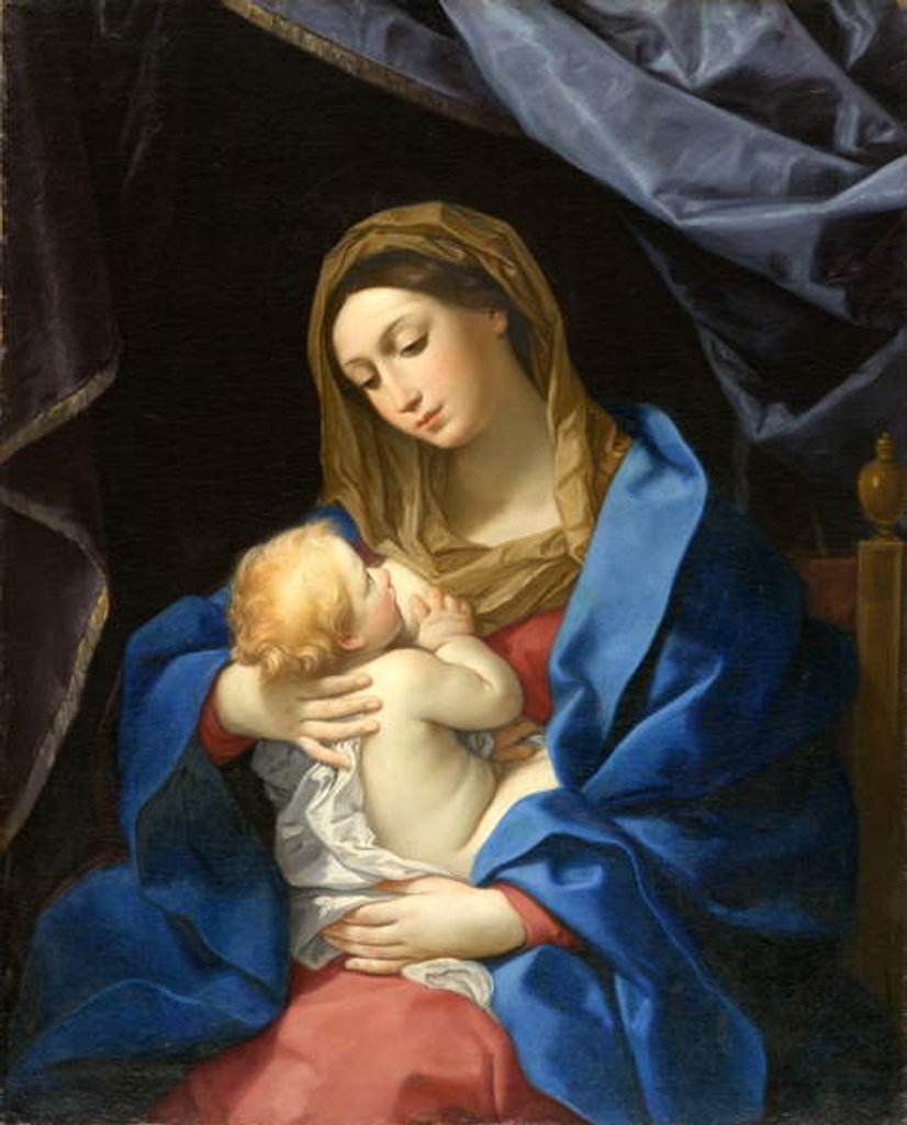 Detail of Madonna and Child, c.1628-1630 by Guido Reni