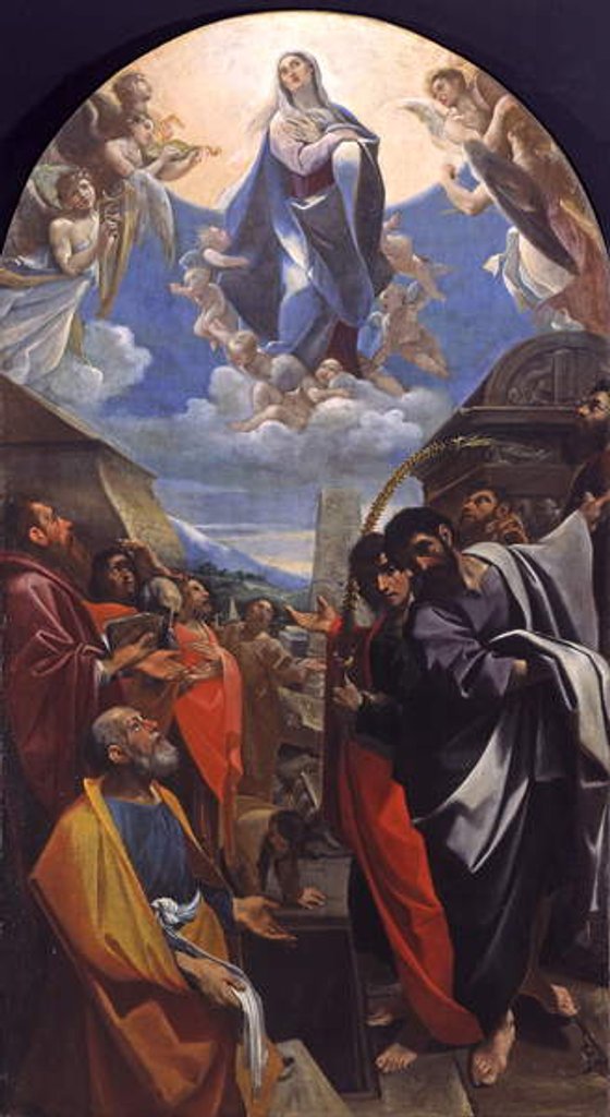 Detail of The Assumption of the Virgin, c.1586-1587 by Ludovico Carracci
