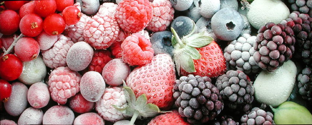 Detail of Chilled berries, 2001 by Norman Hollands