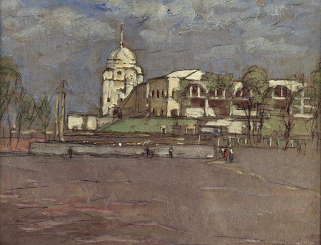 Detail of Wembley Stadium, 1923 by English School