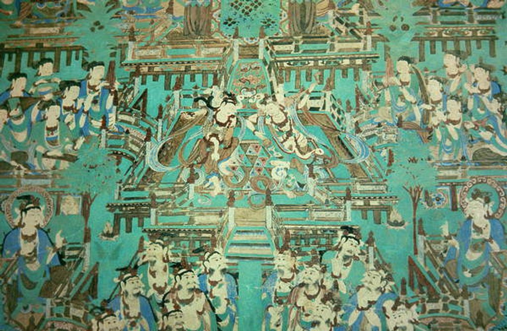 Detail of Dancing Ladies, Tang Dynasty, 618-907 by School Chinese