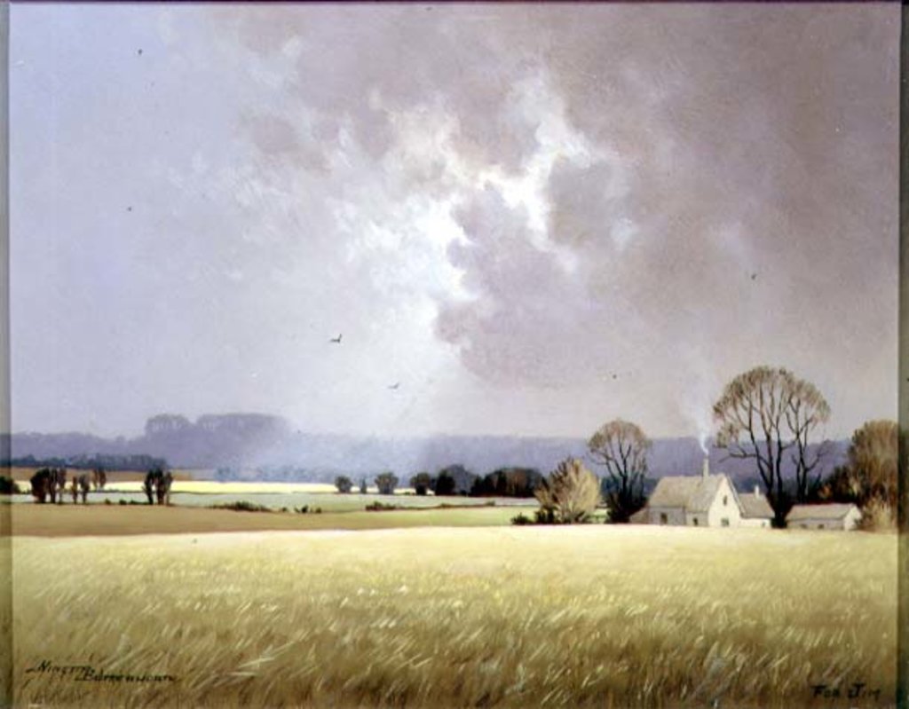 Detail of Autumn Sunlight, 1982 by Ninetta Butterworth