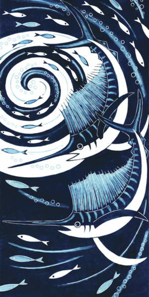 Detail of Sailfish, 2013 by Nat Morley