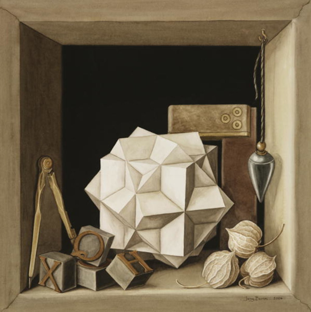 Detail of Geometry, 2004 by Jenny Barron